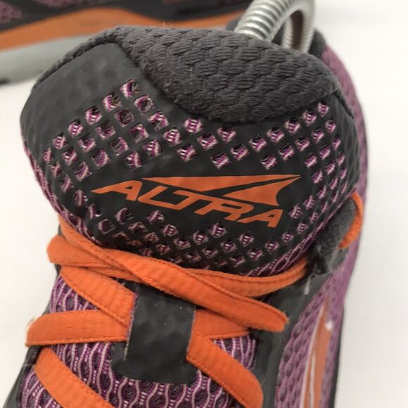 Altra Paradigm 3 Zero Drop Women's 9.5 Running Shoe Orange Purple Gray Sneakers - Picture 11 of 14